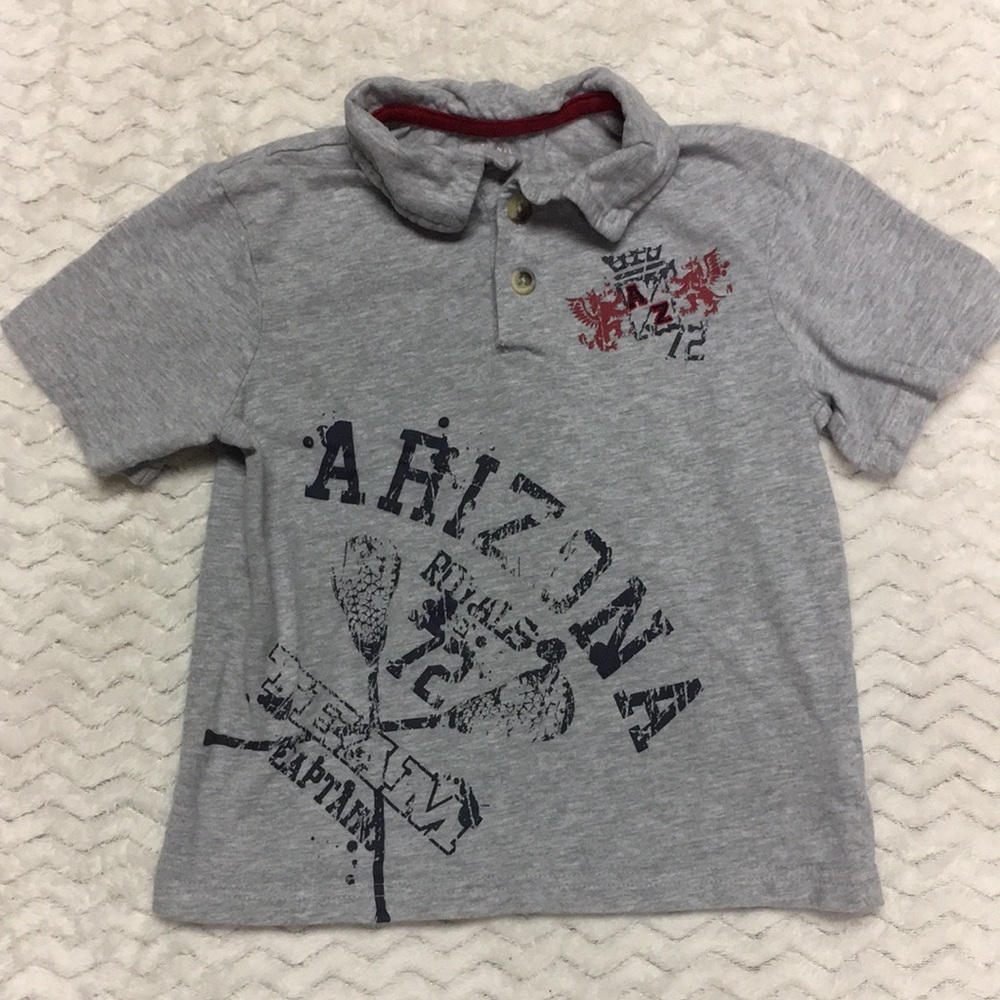 Polo short sleeve shirt boys - size 4T